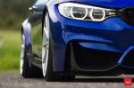 BMW M3 Sedan on Vossen Wheels (CVT) 2017 года